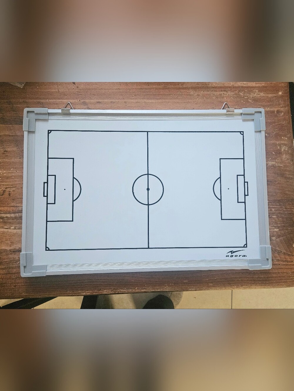 Magnetic Coaching Strategy Board And Field Diagram With Sliding Hooks